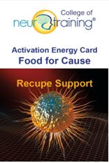 Activation Energy Card   Food For Cause   Recupe Suppurt